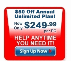 Act Now for our Unlimited Support Annual Plan at only $249.99!